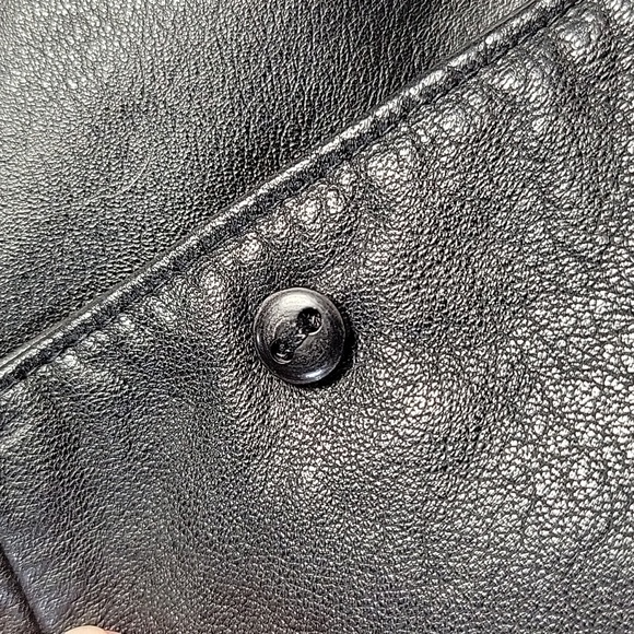 Lord & Taylor Leather Jacket Size 8P - Picture 6 of 7